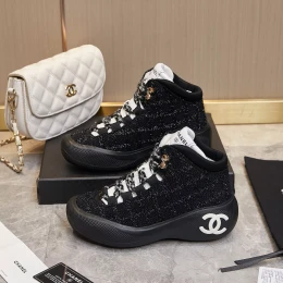 chanel high tops chaussures pour femme s_1276164